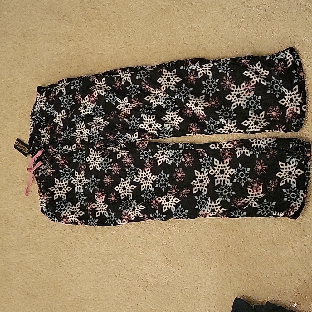 Women's fleece snowflakepants